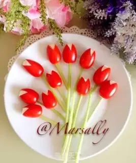 Make ♪ Holy fruit tulip ♪ step 5