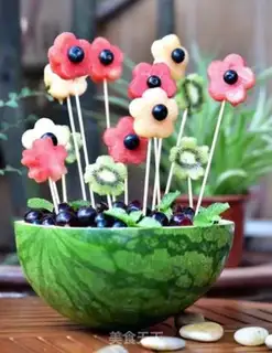 Make Watermelon platter step 11