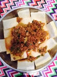 Make Squeeze meat and tofu step 7