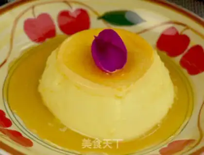 Make Milky caramel pudding step 11