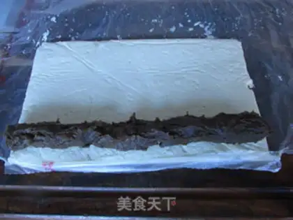 Make Old Beijing cheese roll step 10