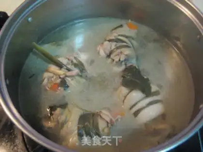 Make Tea and chicken legs step 9