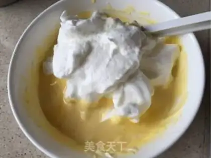 Make Zero failure cake, four rolls step 7