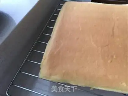 Make Zero failure cake, four rolls step 12