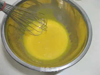Make Bean twirl cake step 1