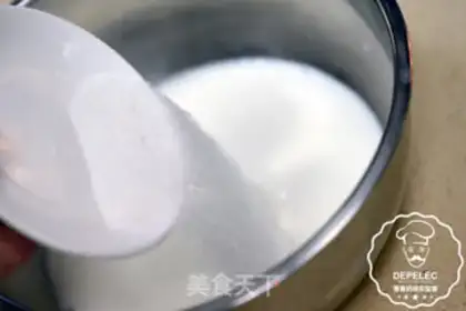 Make Eggshell pudding step 3