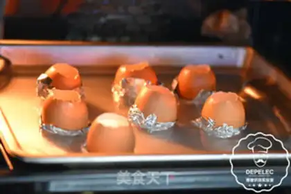 Make Eggshell pudding step 6