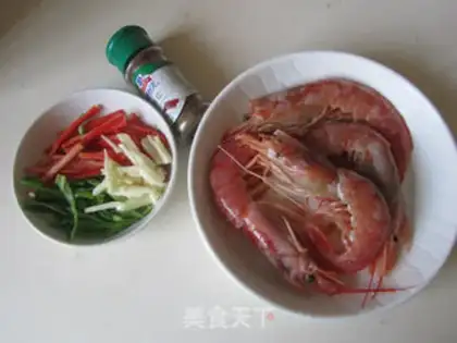 Make Precious red shrimp step 0