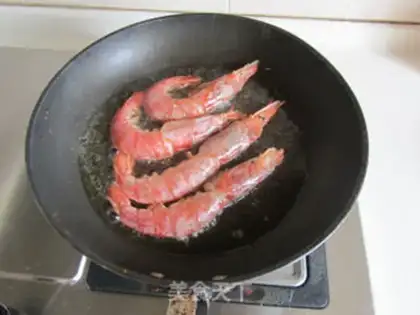 Make Precious red shrimp step 4