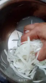 Make Oilless radish shrimp soup step 2