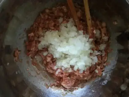 Make Puppet pork buns step 6