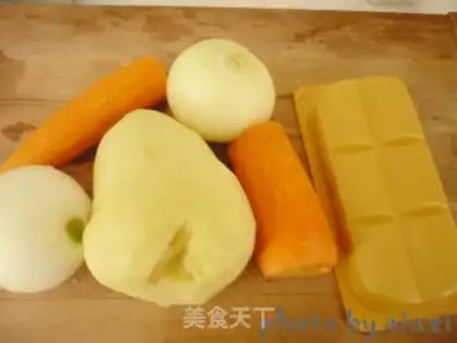 Make Curry beef rice step 8