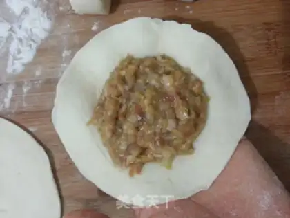 Make Puppet pork buns step 11