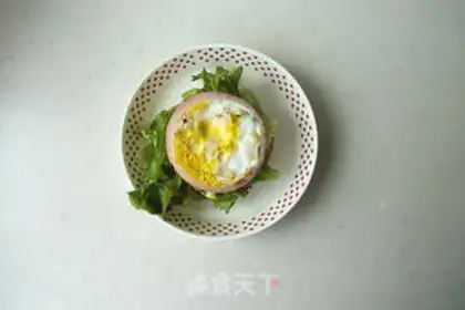 Make Bacon eggburger step 3