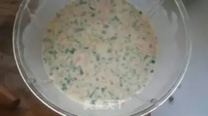 Make Chicken shrimp tail roll step 2