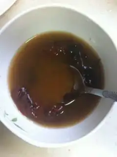 Make Egg sauce noodles step 4