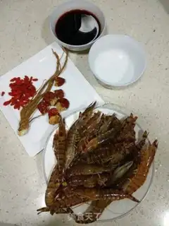 Make Drunk shrimp step 0