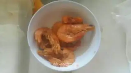Make Chicken shrimp tail roll step 7