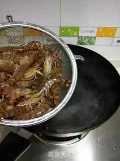 Make Drunk shrimp step 4