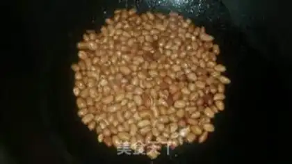 Make Blackwood with bean peel step 4