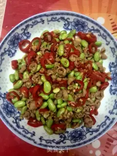 Make Piggy intestines with beans step 0