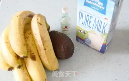 Make Banana butter cream ice cream step 0