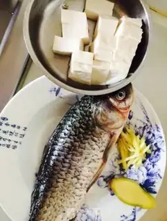 Make Tofu soup step 0