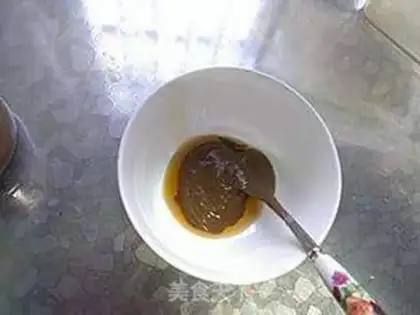 Make Tomato milk is cold. Blend Noodles step 1