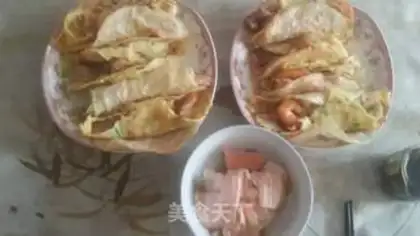 Make Chicken shrimp tail roll step 15