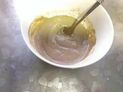 Make Tomato milk is cold. Blend Noodles step 2
