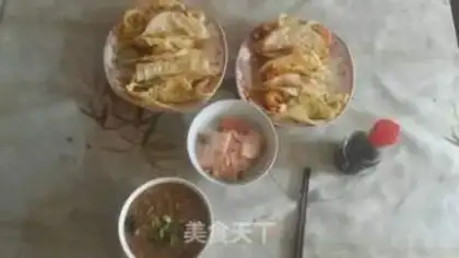 Make Chicken shrimp tail roll step 16