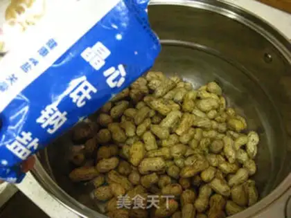 Make Salt-water peanuts step 2