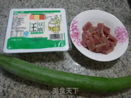 Make Skinny melon tofu soup step 0