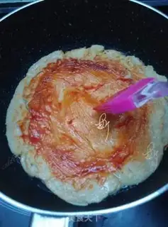 Make ♪ oatmeal peanut soybean slag pizza ♪ step 10