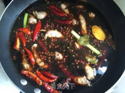 Make Spicy chicken step 6