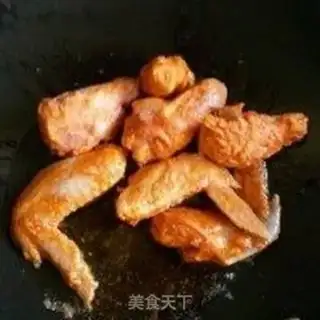 Make A chicken wing Coke step 1