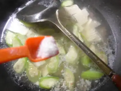 Make Skinny melon tofu soup step 7