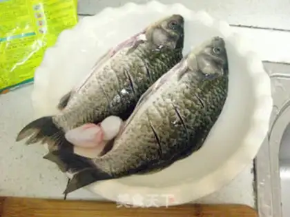 Make Red-burned mackerel step 1