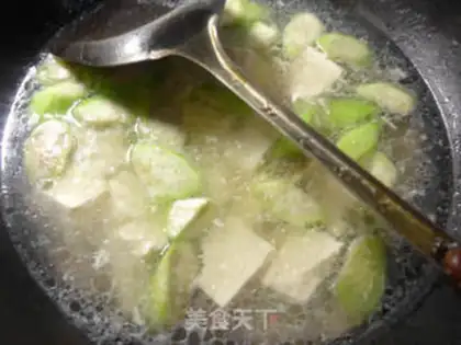 Make Skinny melon tofu soup step 8