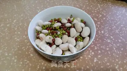 Make Three bean soup step 1
