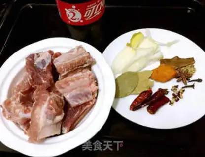 Make Coke ribs step 1