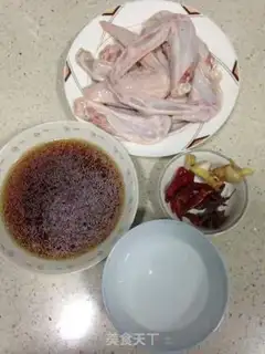 Make The wine duck wings step 0