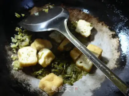 Make Snow cream tofu noodles step 2