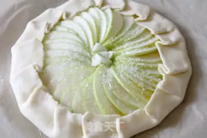Make Almond Apple Tower step 14