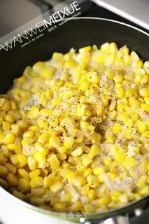 Make Basali cashew and corn mud step 7