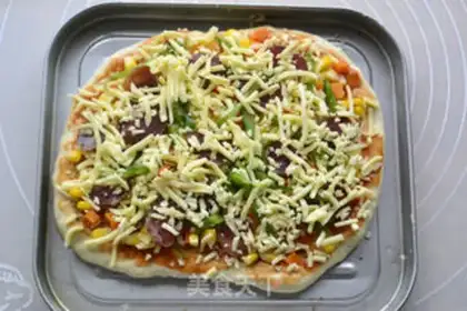 Make Special sausage pizza step 7