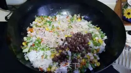 Make Gold rice step 4