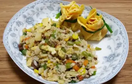 Make Gold rice step 5