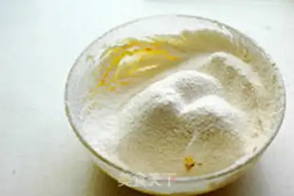 Make An orange jam cake step 5