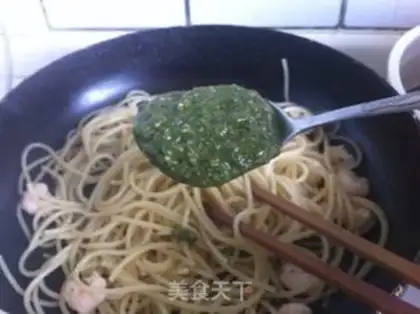 Make Shrimp pasta step 14